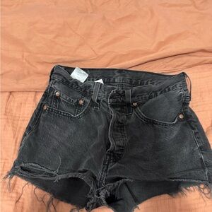 Wrangler Black Jean Shorts for Women